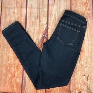 NWT Old Navy Diva Straight Leg Mid Rise Dark Wash Jeans J198